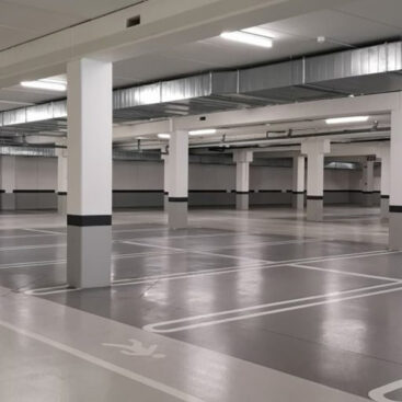 underground parkade cleaning